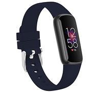 TopPerfekt Straps Compatible with Fitbit Luxe, Women Men Large Small Size Soft Silicone Replacement Sport Wristband Thin Strap Accessories for Fitbit Luxe Fitness and Wellness Tracker in 2021