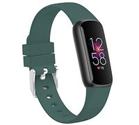 TopPerfekt Straps Compatible with Fitbit Luxe, Women Men Large Small Size Soft Silicone Replacement Sport Wristband Thin Strap Accessories for Fitbit Luxe Fitness and Wellness Tracker in 2021
