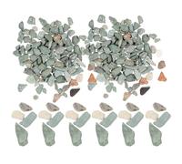 TOPPERFUN 1 Bag Miniature Scenery Stone Material Decorative Stones for Craft Mini Garden Rock Decor Rock Material 60g Weight Realistic Appearance Decorative Role Sand Table Decoration