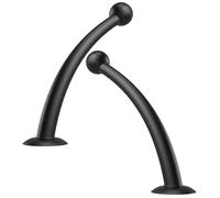 TOPPERFUN 1 Pair Helmet Silicone Suction Cup Tentacles Cute External Tentacles Helmet Accessory Easy to Install Double-coated with Double-sided Tape