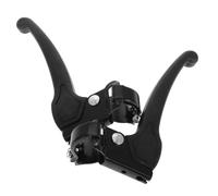 TOPPERFUN 1 Pair Wheelchair Brake Handle Side Screw Handle Ergonomic Design Secure Braking System Problem Solver Black Aluminum Alloy Plastic Iron for Hospitals and Nursing Homes