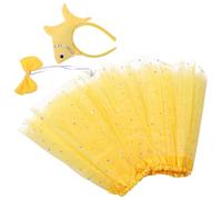 TOPPERFUN 1 Set Adorable Ocean Animal Costume Set with Plush Headband and Skirt for Halloween Parties and Everyday Wear Encourages Imagination and Creativity