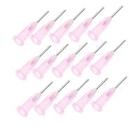 TOPPERFUN 100pcs 18 Gauge Needle Blunt Tip Dispensing Needles for Precise Glue and Liquid Transfer Stainless Steel Multi-purpose for Essential Oil Dispensers and Perfume Metering