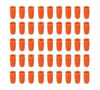 TOPPERFUN 100pcs Eyelash Glue Replacement Heads for Bottle Nozzle Unclogging Eyelash Adhesive Piercing Needles Plastic Tool for Beauty Salon and Home Use