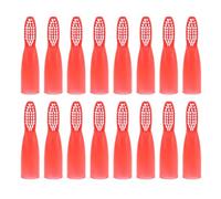 TOPPERFUN 100pcs Safety Toothbrush for Adults Soft Bristles Manual Tooth Brush Mini Brush for Prisons Nursing Homes Detention Centers