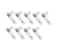 TOPPERFUN 10PCS Aa Battery Spring Contact Plates Metal Battery Replacement Springs Electronic Devices Easy Installation