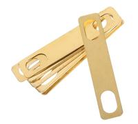 TOPPERFUN 10pcs Guitar Neck Shim Guitar Gasket Replacement Accessories for Neck Body Connection Plate