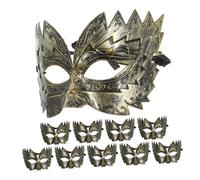TOPPERFUN 10pcs Halloween Eagle Mask Adult Animal Masks for Adults Bird for Party Cosplay Props Costume Party Half Face Halloween Steampunk Golden
