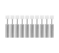 TOPPERFUN 10pcs Soft-close Hydraulic Lid Closers for Garbage Cans Slow Close Trash Can Piston Replacement Mechanism Silent Smooth Dampers for Kitchen Wastebaskets with Controlled Closing