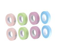 TOPPERFUN 12 Rolls Breathable Eyelash Extension Tape for Beauty Salon Skin-friendly Adhesive Tape with Perforations Easy to Cut for Professional and Individual Use