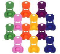 TOPPERFUN 12Pcs Manual Can Tab Opener Set - Handheld Pull Tab Opener Tool for Soda Beer, Food Tin Caps - Compact Kitchen Gadget for Seniors and Outdoor Use