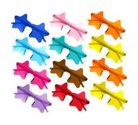 TOPPERFUN 12Pcs Stylish Star Shaped Rimless Sunglasses for Beach Parties Cosplay and Fun Events Decorative Eyewear for All Ages