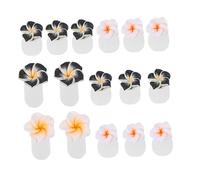 TOPPERFUN 16pcs Silicone Toe Separators for Men and Women Soft Skin-friendly Flower-shaped Toe Spacers and Dividers for Nail Polish Reusable Pedicure and Manicure Bunion Correction