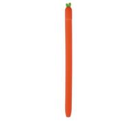 TOPPERFUN 1pc Chic Carrot Shape Silicone Pen Case for Digital Stylus Generation 2 Anti-slip Protective Sleeve with Comfortable Touch Cover for Stylus Pens and Pencil Storage