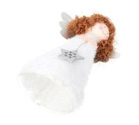 TOPPERFUN 1Pc Christmas Angel Tree Topper Charming Xmas Treetop Decoration for Holiday Festivals Made of Premium for Christmas Tree Home Decor