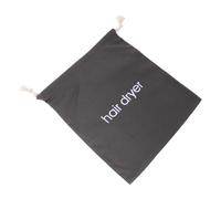 TOPPERFUN 1pc Hair Dryer Storage Bag Durable Reusable Drawstring Pouch for Hair Dryer Multifunctional and Lightweight Travel Organizer with Embroidered Design