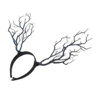 TOPPERFUN 1Pc Halloween Head Accessory Witch Horns Branch Headband Cosplay Hairwear for Darkly Style Parties Lightweight and Unique Design for Photo Props for Halloween Celebrations