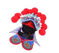 TOPPERFUN 1pc Large Style Pet Opera Costume Dog Clothes Cosplay Coat for Dogs Size S Photo Props for Home and Shop