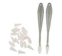 TOPPERFUN 1set Blending Stumps for Artists Comfortable Grip Sketch Tools with Sponge Eraser for Drawing Crafting DIY Projects for Beginners and Professionals