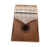 TOPPERFUN 1set Thumb Piano Key Kalimba Portable Musical Instrument Wood Color Finger Piano for Beginners and Boys and Girls Easy to Carry Design for Family Fun and Music Practice