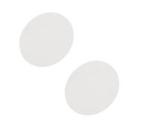 TOPPERFUN 2 Packs Industrial Lab Filter Paper Discs for Oil Testing and Mushroom Cultivation Synthetic Qualitative Filter Suitable for Wide Mouth Jars for Contamination Prevention