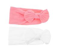 TOPPERFUN 2 Pcs Nonslip Hair Accessories for Newborns and European Style Design for Daily Wear and Photoshoots Comfortable and Pressure Distributing Hairbands