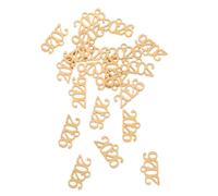 TOPPERFUN 20pcs 2026 Graduation Year Charm - 3d Metal Tassel 2026 Year Number Charm Pendant for DIY Anniversary Jewelry Making Crafts
