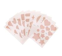 TOPPERFUN 20pcs Invisible Breathable Scar Cover-up Stickers Gel for Scars and Wounds Ultra-thin Concealer Patches for Face