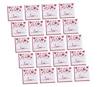 TOPPERFUN 20pcs Love Printed Paper Napkins Valentine’s Day Wedding Party Disposable Napkin Pack for Bridal Shower Birthday Mother’s Day Celebration