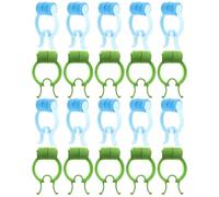 TOPPERFUN 20pcs Nose Stop Clips Portable Nose Nasal Stopper Clips Cushioned Non-Irritation Pom Eva Material for Home Breathing Training