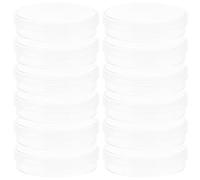 TOPPERFUN 20pcs Plastic Petri Dish with Lid for Cell Culture, round 60mm Laboratory Dish Featuring Reduced Evaporation Risk and Enhanced Cell Attachment, for Classroom Science Supplies