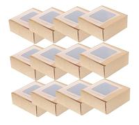 TOPPERFUN 20pcs Smooth Edged Corner Trinket Packing Boxes Compact Storage Containers for Home Office Portable Jewelry Boxes