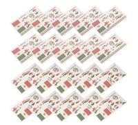 TOPPERFUN 20Pcs Waterproof Temporary Tattoos for Skin Featuring Mexico Flag Design Breathable Coated Paper Material for Mexican Independence Day Party and Outdoor Celebrations