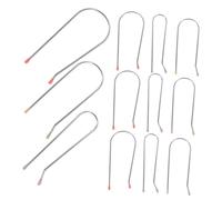 TOPPERFUN 24pcs Hot Roller Clips with Quick Heating Stainless Steel Resin Curler Pins Versatile Replacement Securing Clamps for Hair Rollers Includes for Efficient Styling