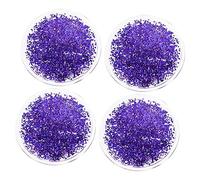 TOPPERFUN 2pairs Comfortable Eye Patches Gel Hot Cold Compress Eye Pads Portable Reusable