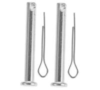 TOPPERFUN 2pairs Popcorn Machine Metal Locking Pin Popcorn Maker Spare Parts Commercial Accessory Cotter Pins Repairing Parts for Maker