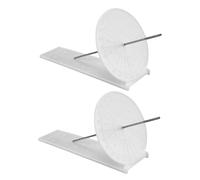 TOPPERFUN 2pcs DIY Sundial Clock Model Educational Science Kit for Hands Sun Clock Project for Learning Earth's Rotation and Revolution Outdoor Sun Dial Experiment for Intellectual