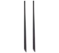TOPPERFUN 2pcs Ebony Hair Chopsticks Vintage Oriental Hairpins for Women and Men Smooth Long Wooden Hair Sticks for Secure Bun Styling Gift