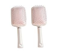 TOPPERFUN 2pcs Inflatable Cushion Comb Massage Scalp Hairbrush for Women Long Curly Hair Detangler Home Salon Use