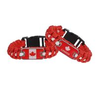 TOPPERFUN 2pcs Lightweight Survival for Camping Hiking Travel Ergonomic Design with High Strength Seven Core Material for Emergency Situations