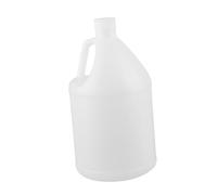 TOPPERFUN 2pcs Liquid Jug Empty Plastic Bottle Oil Container 3.8l Food Grade Hdpe High Density Polyethylene Recyclable Tamper Evident Lids for Garage and Workshop Use