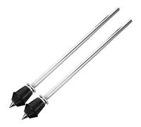 TOPPERFUN 2pcs Metal Drum Stand Bracket Percussion Instrument Holder for Tom Drum Hardware and Easy to Clean Display Accessory for Live