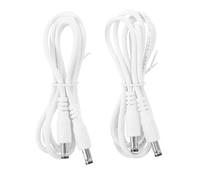 TOPPERFUN 2pcs Nail Drill Handle Cables 1m Dc Power Connection Cable for Manicure and Nail Art Drill Handpiece Replacement with Wear Resistance and Easy Replacement Plastic and Metal