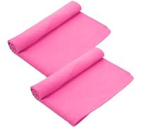 TOPPERFUN 2Pcs Pet Quick Dry Bath Towels for Dogs and Cats, Large Water Absorbent Shower Towels, Soft Pva Material, Suitable for Pet Grooming and Bathing