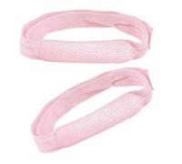 TOPPERFUN 2pcs Pink Elastic Nose Bandage with Ear Hoop for Post Rhinoplasty Care - External Nasal Bandage Holder for Nose Surgery and Home Use