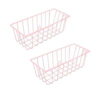 TOPPERFUN 2pcs Rabbit Hay Rack Hay Holder Versatile Placement Easy Cleaning Metal 9.24x4.32x3.93in Small Animal Cage Feeder Setups for Rabbits and Small Pets