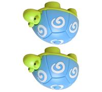 TOPPERFUN 2pcs Retractable Measuring Tape for Sewing and Crafts with Soft Abs Material, Lightweight and Flexible Turtle-shaped Body Tape Measure for Beginners and Precise Measurements