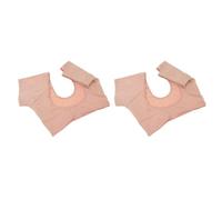 TOPPERFUN 2pcs Reusable Sweat-absorbent Vests for Women, Breathable Polyester and Cotton Underarm Pads, for Summer and Outdoor Activity