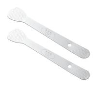 TOPPERFUN 2pcs Stainless Steel Food Stuffing Spoons Reusable Dumpling Filling Utensils for Household Use and Canteen Cooking, Time-Saving Kitchen Tools in Silver