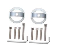 TOPPERFUN 2pcs Steel Wind Wheel Remover Hand Tool for Range Hood Fan Wheel, Silver Sturdy Metal Puller with Simple Operation for Household Appliances Maintenance
